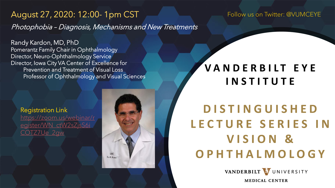 Vanderbilt eye institute Virtual lecture series